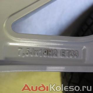 Колеса зима R19 235/45 Audi A6 S6 C7 4G0601025P фото оригинальных параметров литых дисков ауди