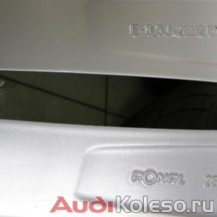 Колеса лето R20 255/40 Audi A6 Allroad new 4G9601025B параметры диска и завод-изгтовитель