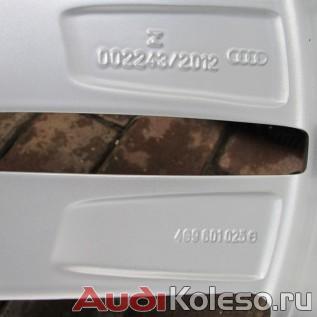 Колеса зима R20 255/40 Audi A6 Allroad new 4G9601025G оригинальный номер дисков и эмблема Ауди
