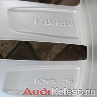 Колеса зима R20 255/40 Audi A6 Allroad new 4G9601025G параметры дисков и завод-изготовитель дисков
