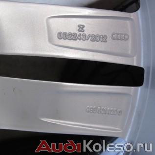 Колеса лето R20 255/40 Audi A6 C7 Allroad 4G9601025G эмблема ауди и оригинальный номер дисков