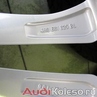 Колеса зима R20 265/35 Audi A7 S7 4H0601025BL оригинальный номер и параметры диска