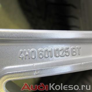 Колеса лето R20 265/40 Audi A8 D4 4H0601025BT оригинальный номер диска