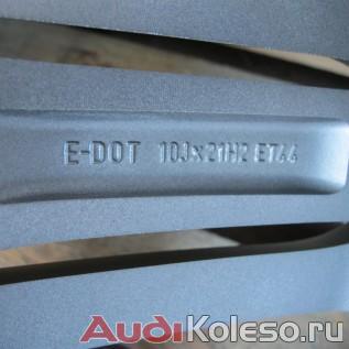 Колеса лето R21 295/35 Audi Q7 4L0601025BK параметры диска