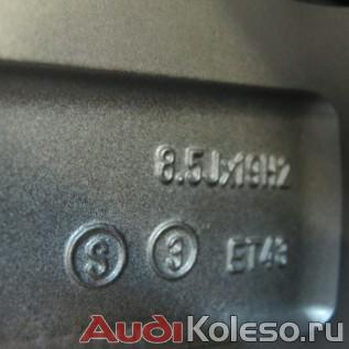 Колеса роторы лето R19 255/35 Audi A4 new 8K0601025CN параметры диска